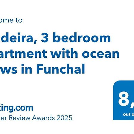 Madeira, 3 Bedroom Apartment With Ocean Views In Funchal Eksteriør billede