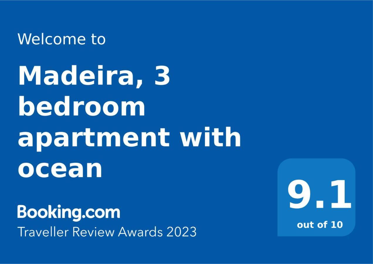 Madeira, 3 Bedroom Apartment With Ocean Views In Funchal Eksteriør billede